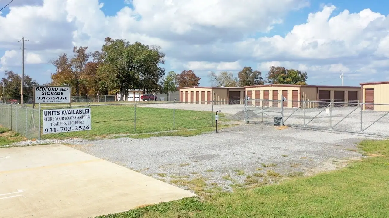 Bedford Self Storage, RV storage in Shelbyville