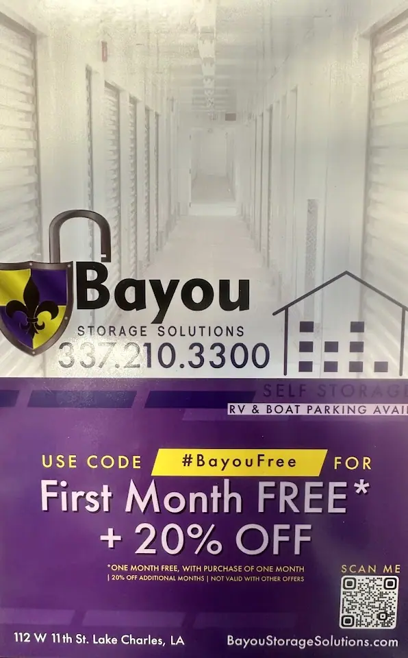 Bayou Storage Downtown UHAUL + Packing / Shipping Supplies, RV storage in Lake Charles