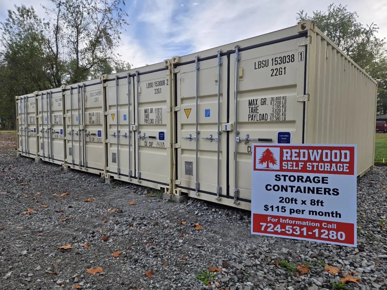 Redwood Self Storage & Outdoor Storage, RV storage in Belle Vernon