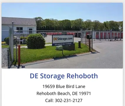 DE Storage Rehoboth in Rehoboth Beach, DE