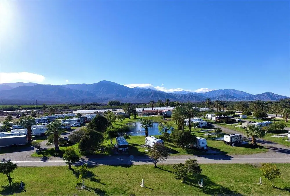 Oasis Palms RV Resort, RV storage in Thermal