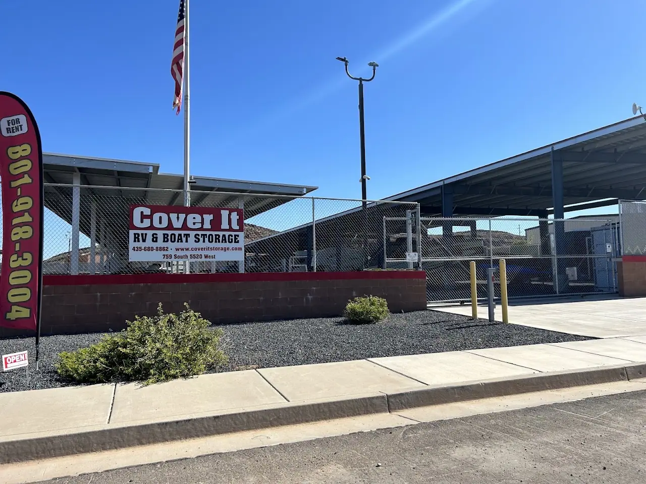 Cover It RV and Boat Storage, RV storage in Hurricane
