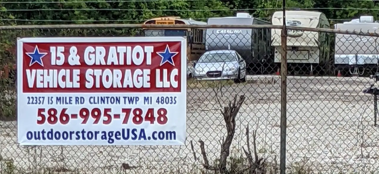 15 & Gratiot Vehicle Storage LLC, RV storage in Clinton Township