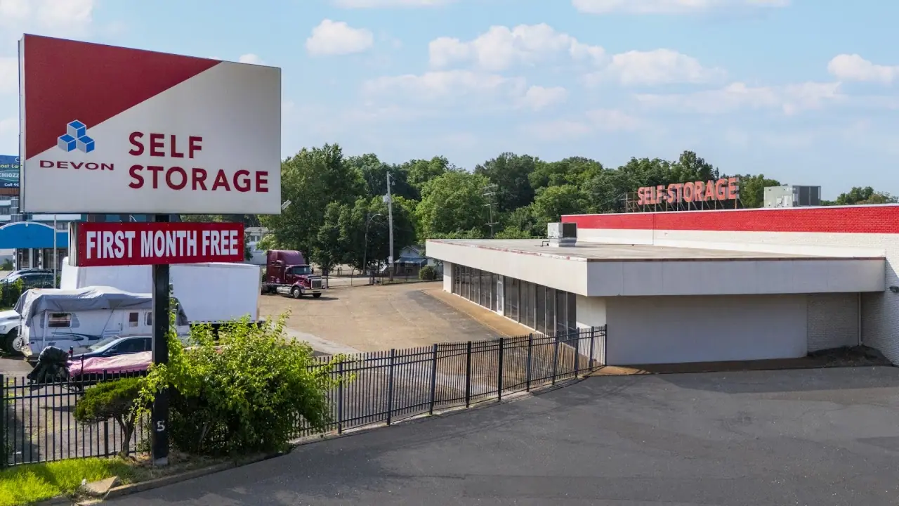 Devon Self Storage Memphis, Tennessee, RV storage in Memphis