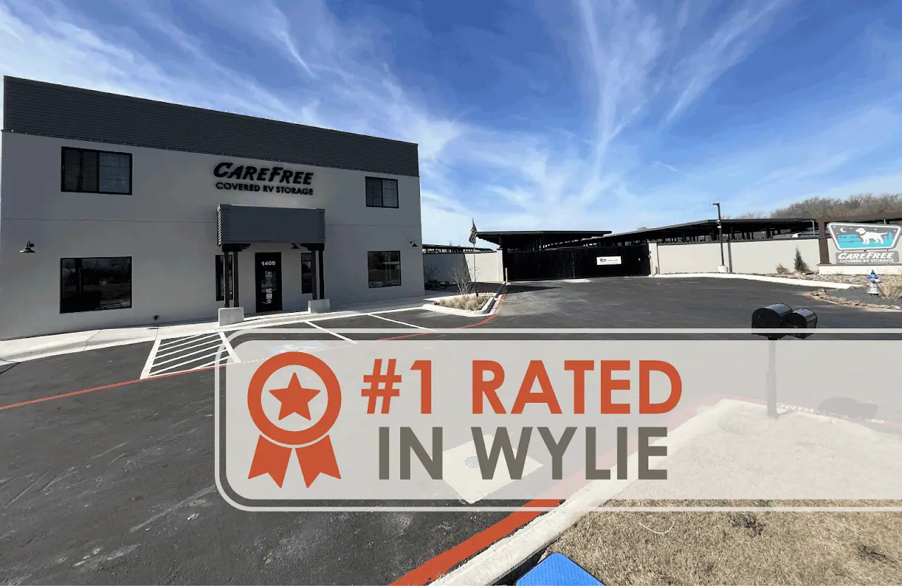 Carefree Covered RV Storage, RV storage in Wylie