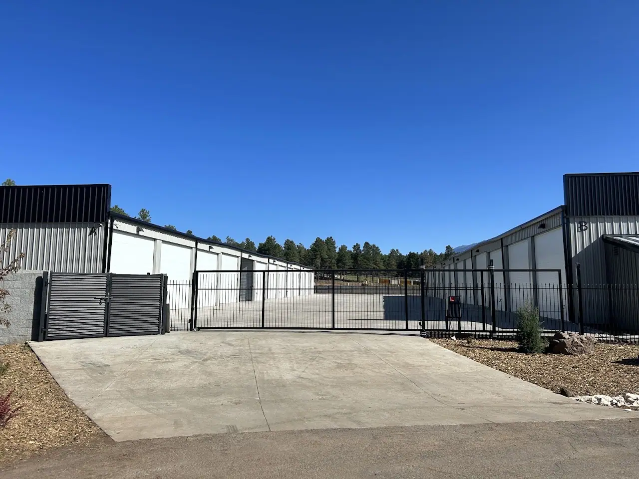 Dark Sky Storage Condos, RV storage in Flagstaff