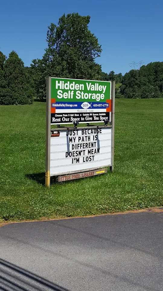 Hidden Valley Self Storage, RV storage in Parkesburg