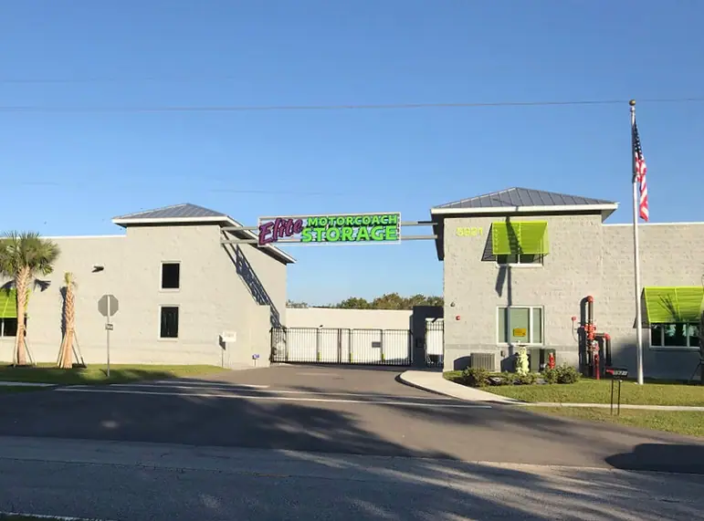 Elite Motorcoach Storage, RV storage in Sarasota