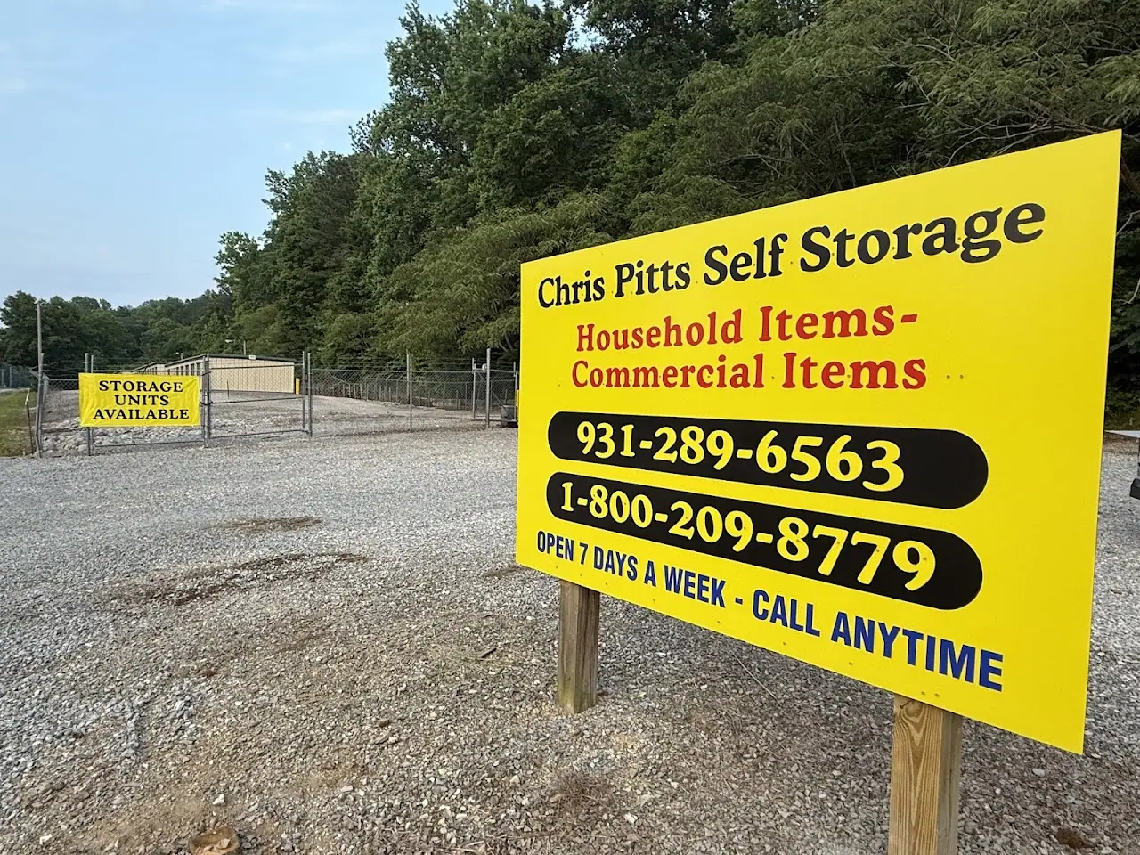 Chris Pitts Self-Storage, RV storage in Waverly