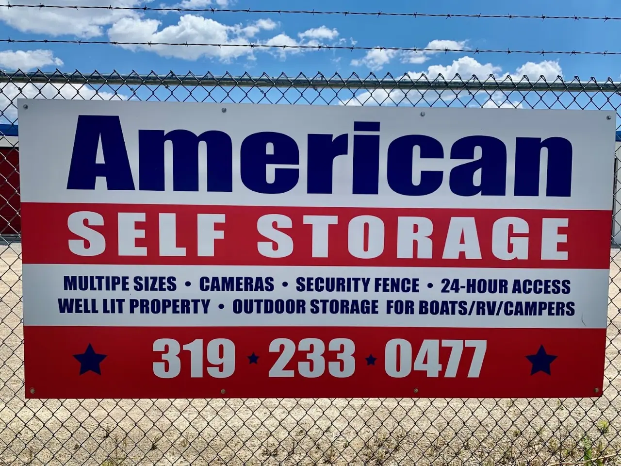American Self Storage Inc, RV storage in Elk Run Heights