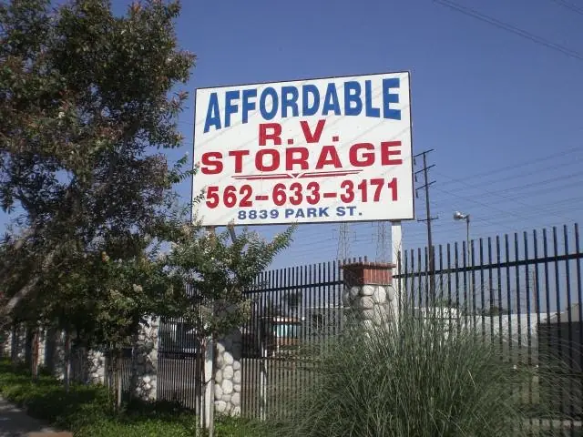 Affordable RV Storage, RV storage in Bellflower