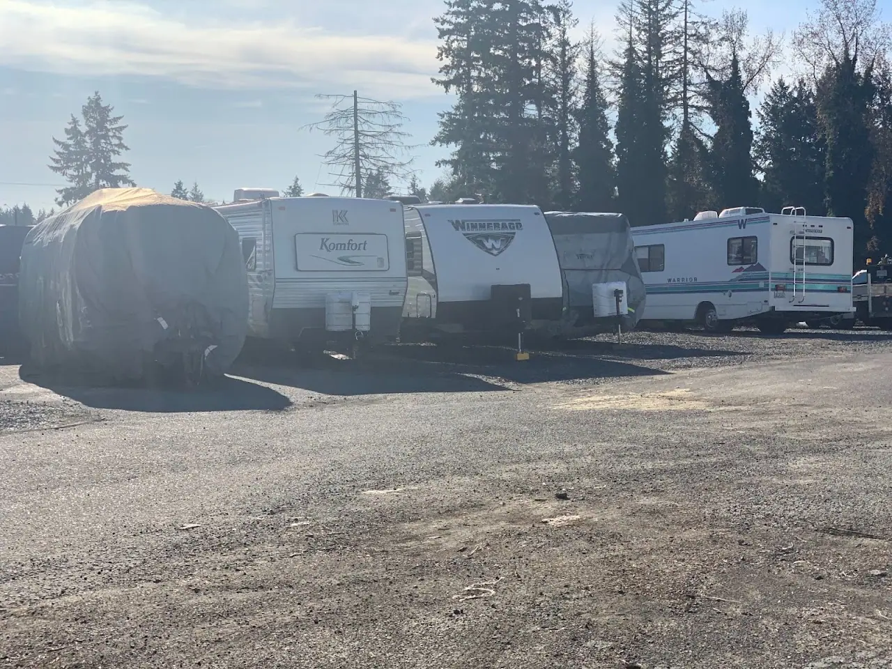 Clearview RV and Equipment Storage, RV storage in Snohomish
