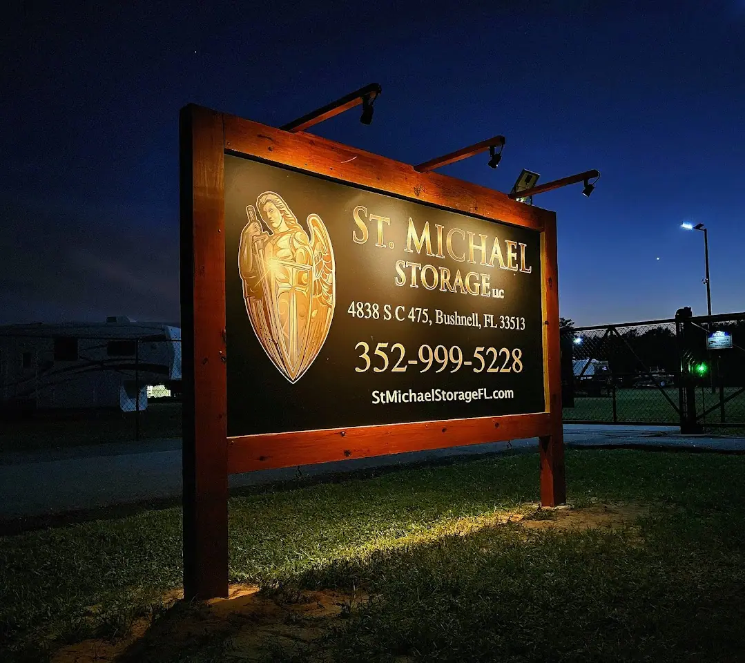 St. Michael Storage • RV BOAT EQUIPMENT •, RV storage in Bushnell