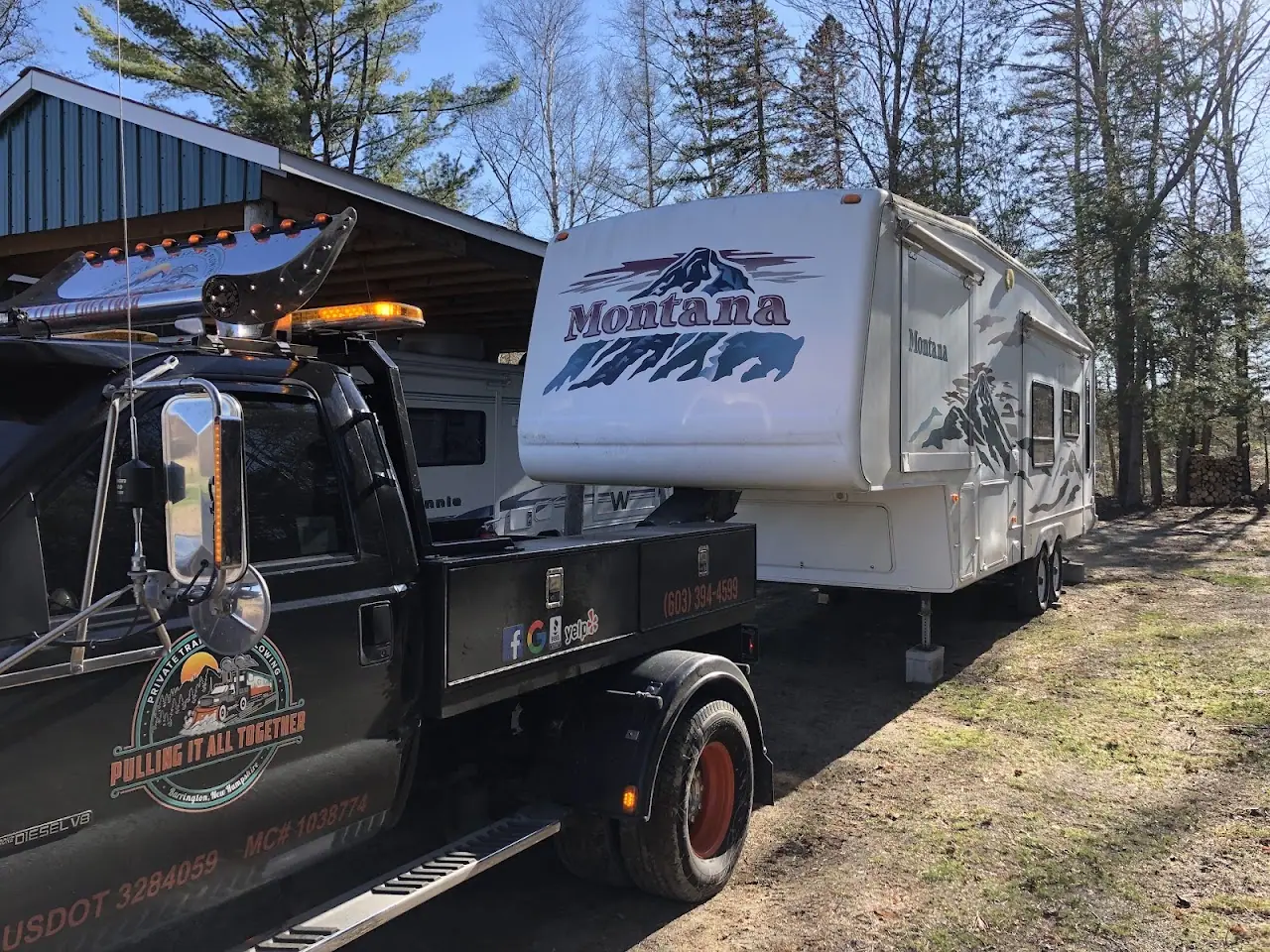 Pulling It All Together, New England's Premier Camper Services and Snow Plowing, RV storage in Barrington