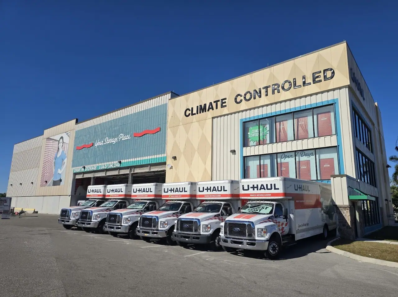 Self-Storage at U-Haul, RV storage in Bradenton