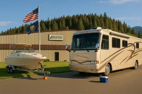 Advanced RV & Boat Storage in Smelterville, ID