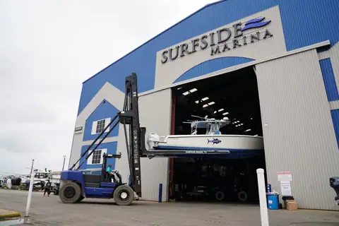 Surfside Marina and Marine Service Center in Surfside Beach, TX