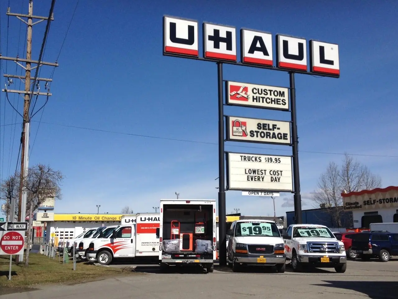 Self-Storage at U-Haul, RV storage in Anchorage