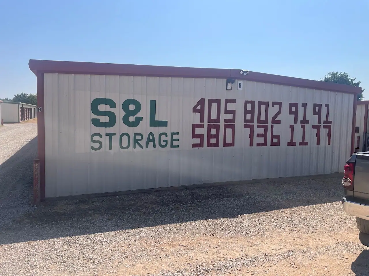 S & L Storage, RV storage in Edmond