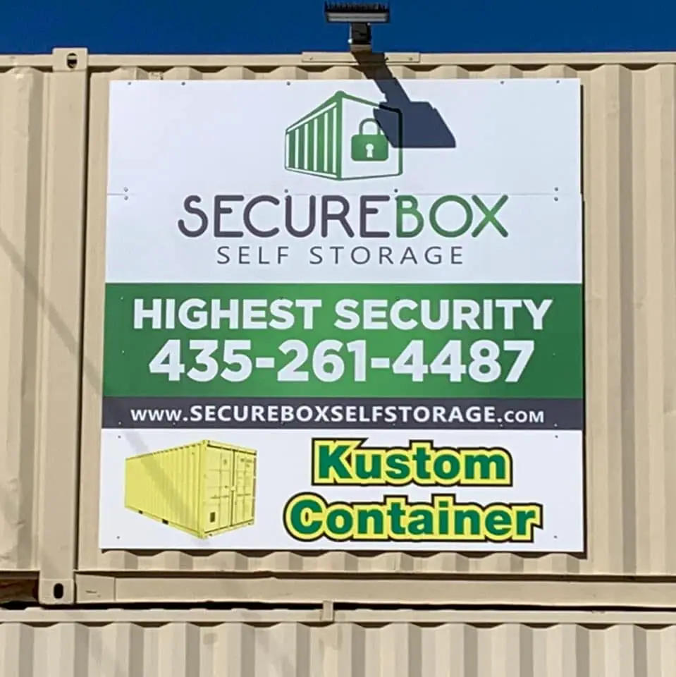 Secure Box Self Storage, RV storage in Cedar City