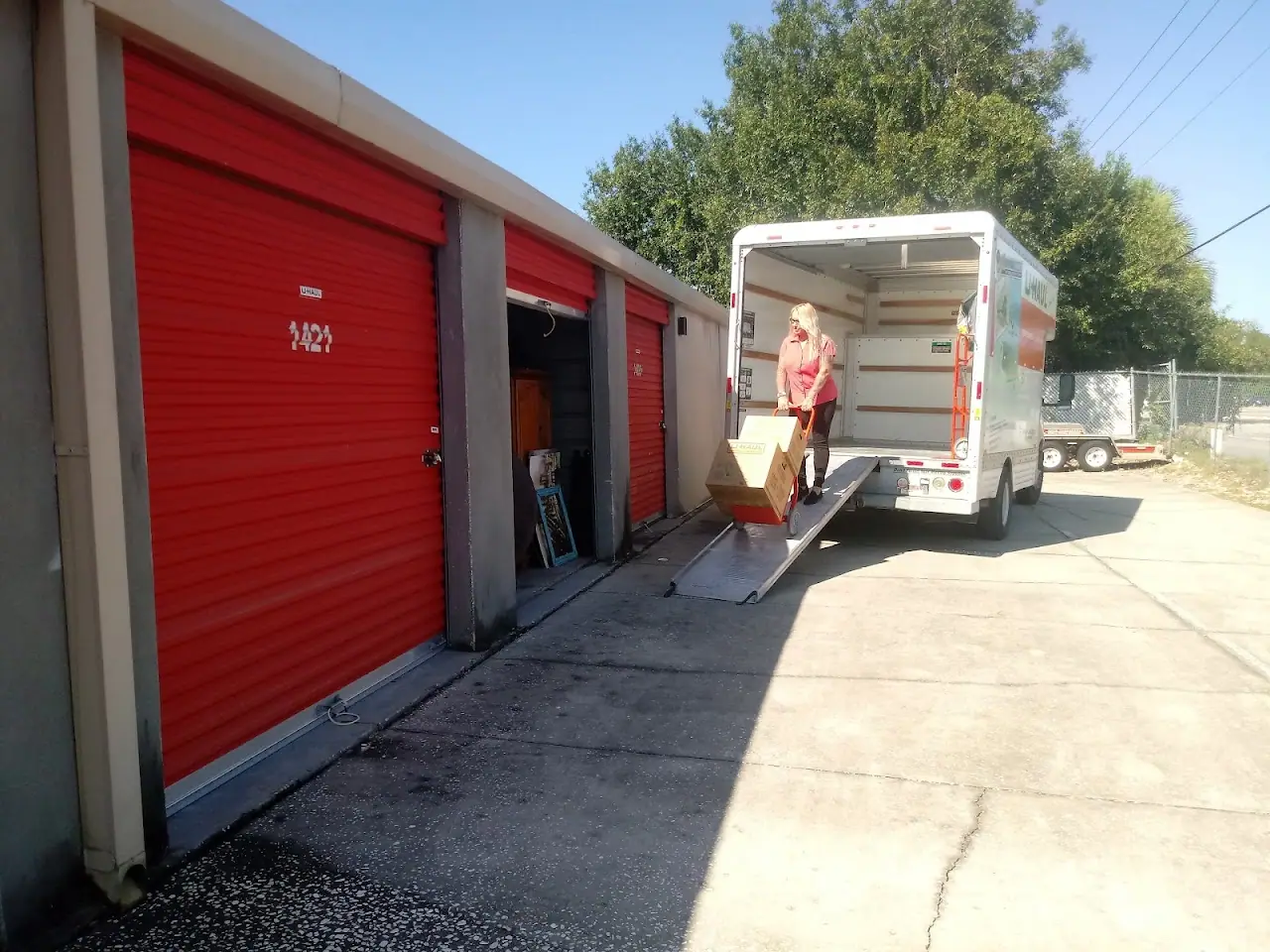 Self-Storage at U-Haul, RV storage in New Port Richey