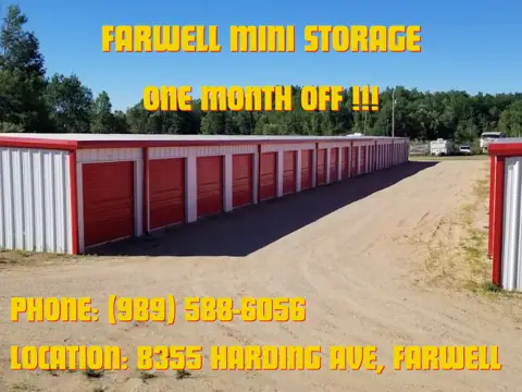 Farwell Mini Storage in Farwell, MI