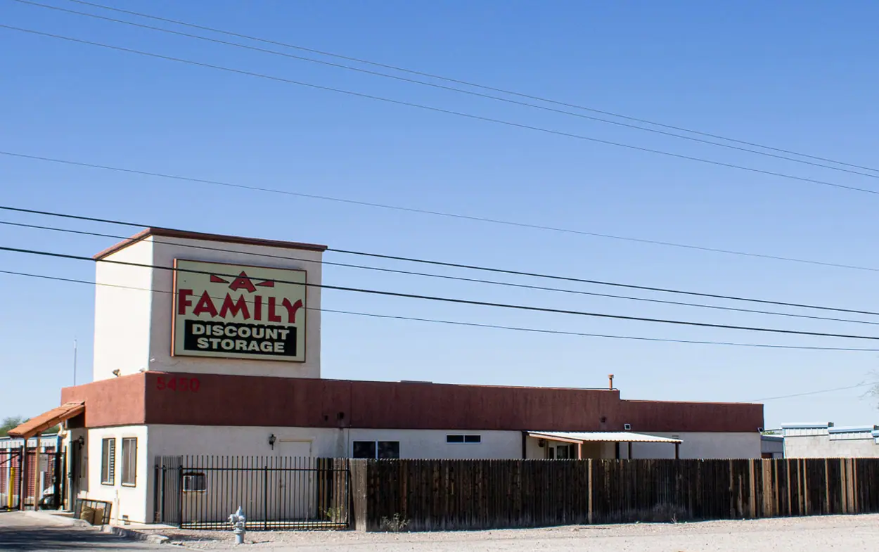 A Family Storage, RV storage in Tucson