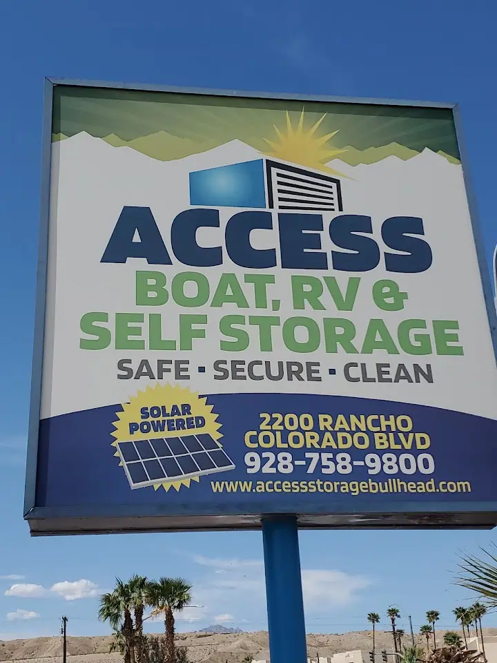 Access Boat, RV & Self Storage, RV storage in Bullhead City