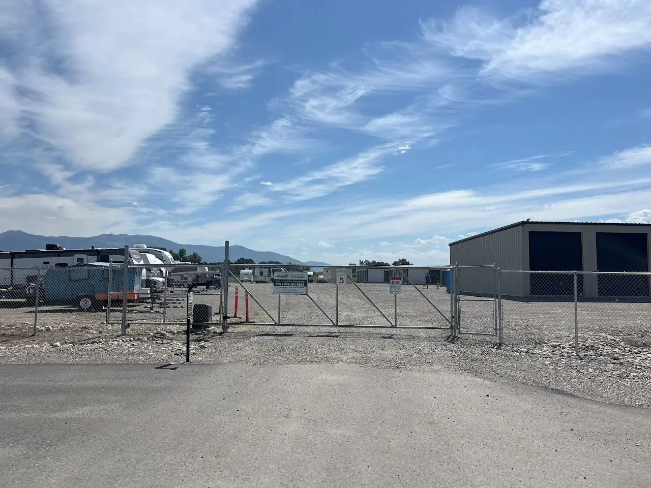 Yellowstone Airport Storage, RV storage in Bozeman