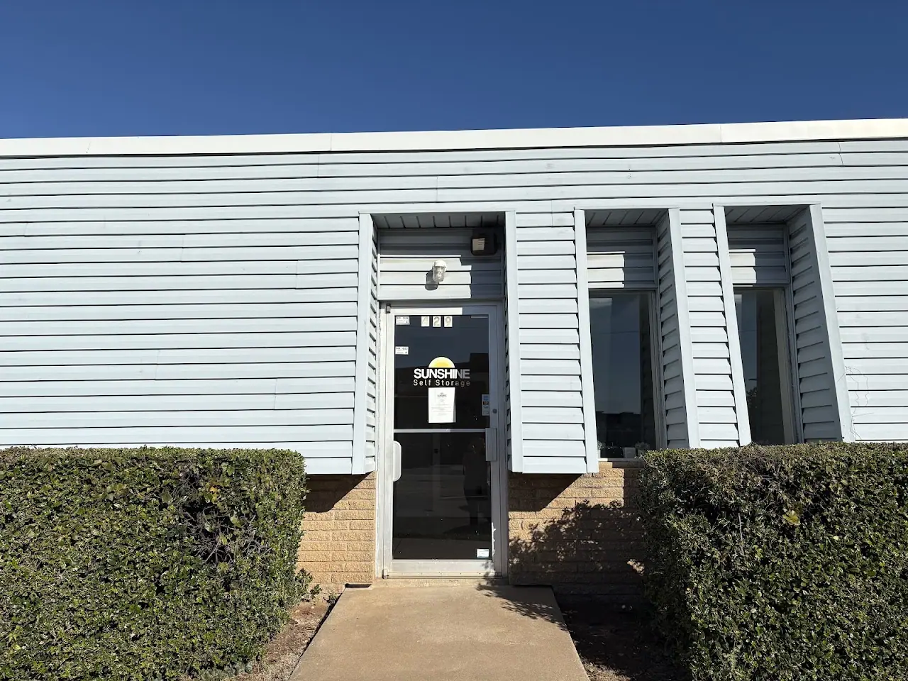 Sunshine Self Storage, RV storage in Norman