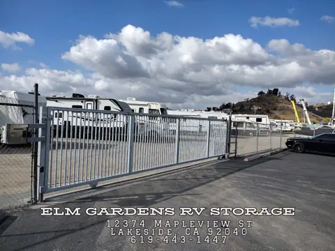 Elm Gardens RV Storage in Lakeside, CA