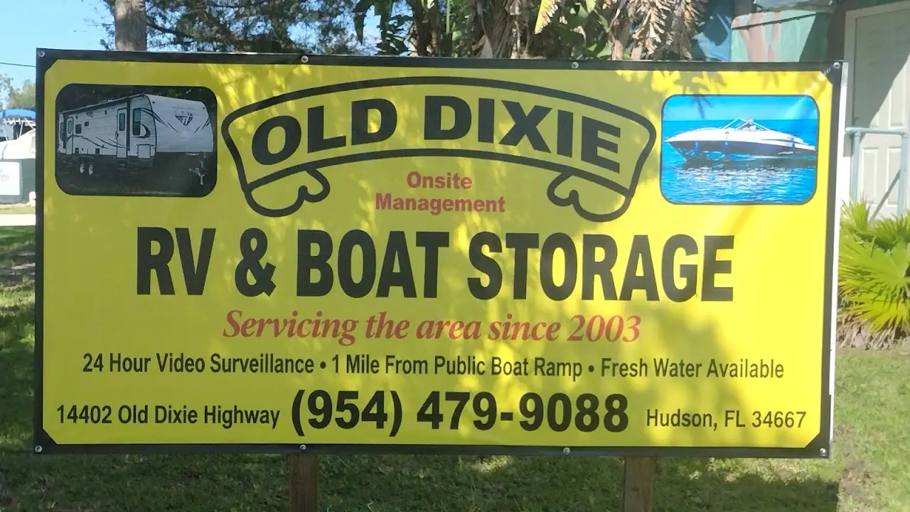 Old Dixie RV and Boat Storage, RV storage in Hudson
