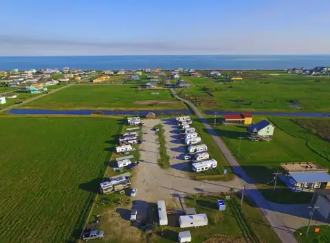 Lazy Pelican RV Park in Crystal Beach, TX
