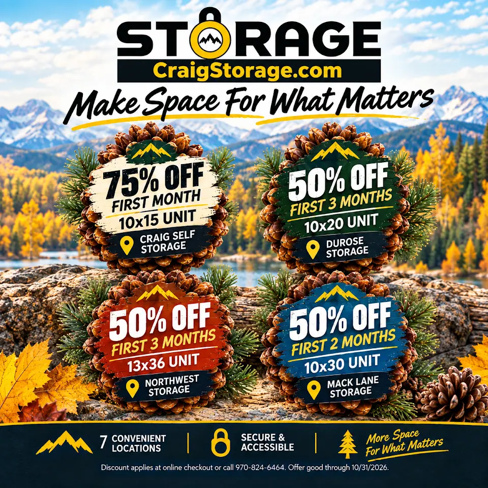 Craig Self Storage, RV storage in Craig