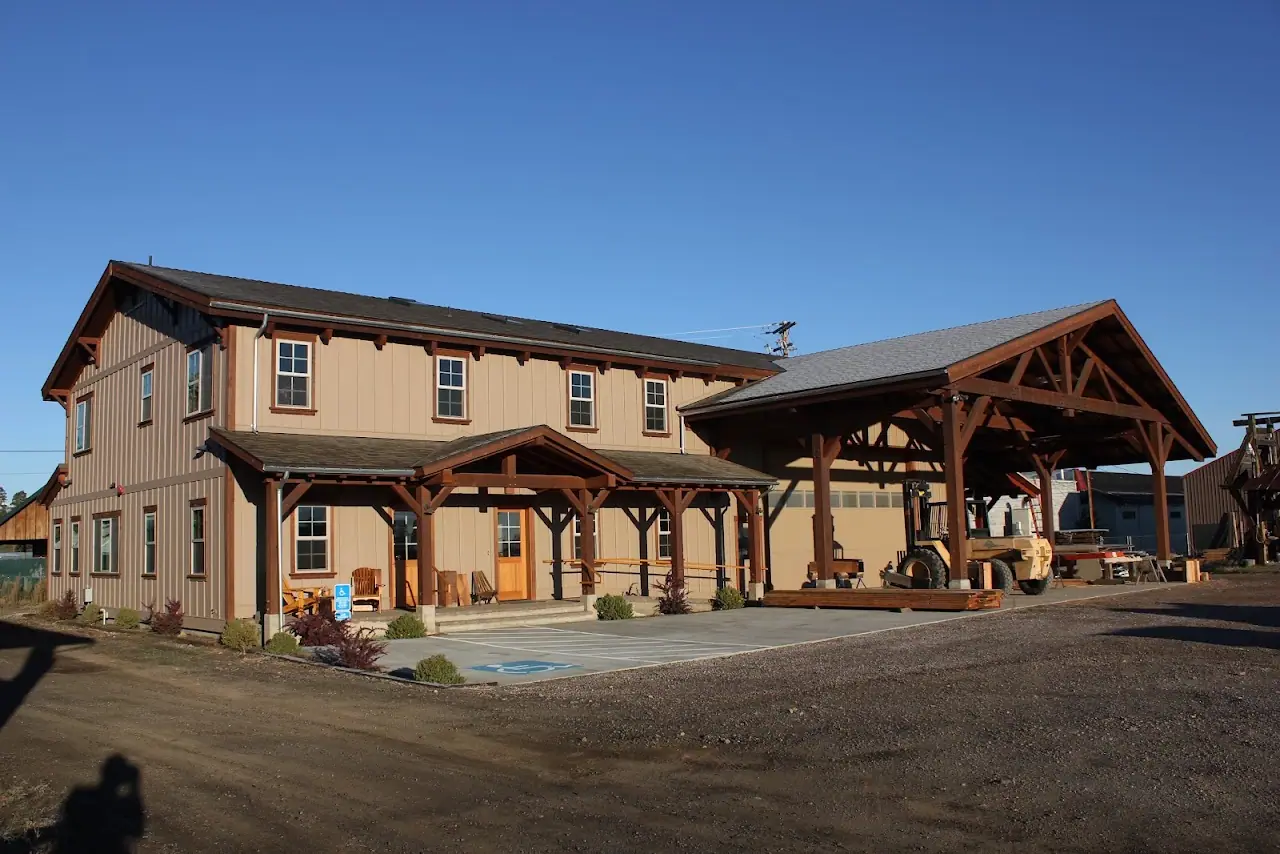 Earthwood Timber Frame Homes of Oregon, RV storage in Sisters