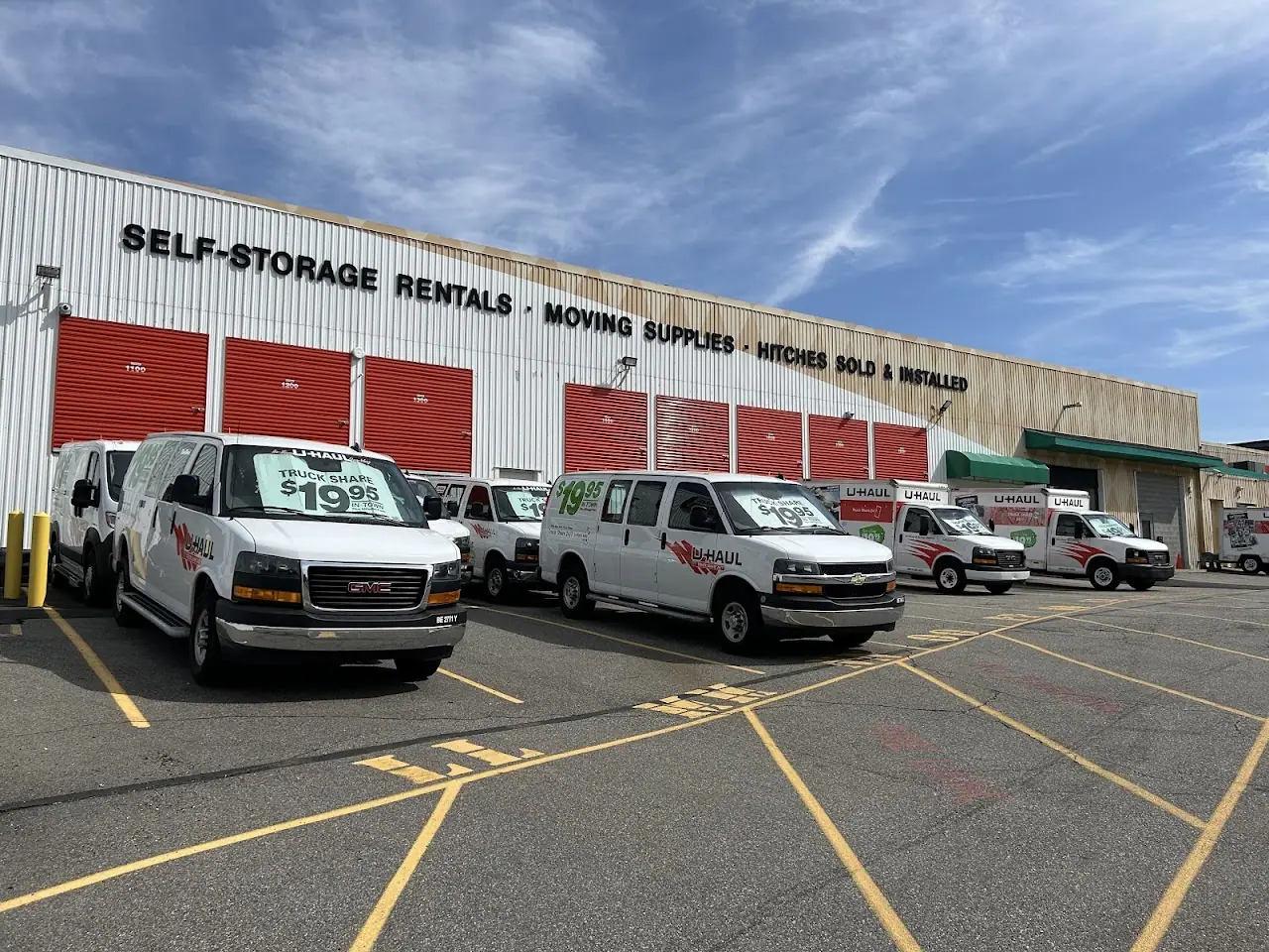 Self-Storage at U-Haul, RV storage in Hartford