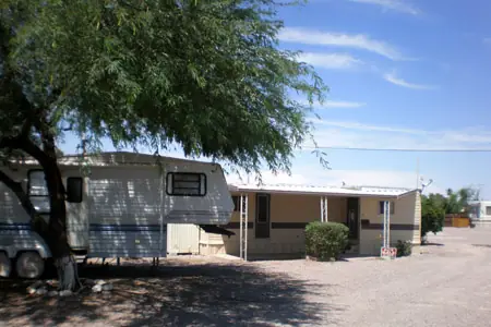 Frontier MHC ( formally Eloy Mobile Home Park ), RV storage in Eloy