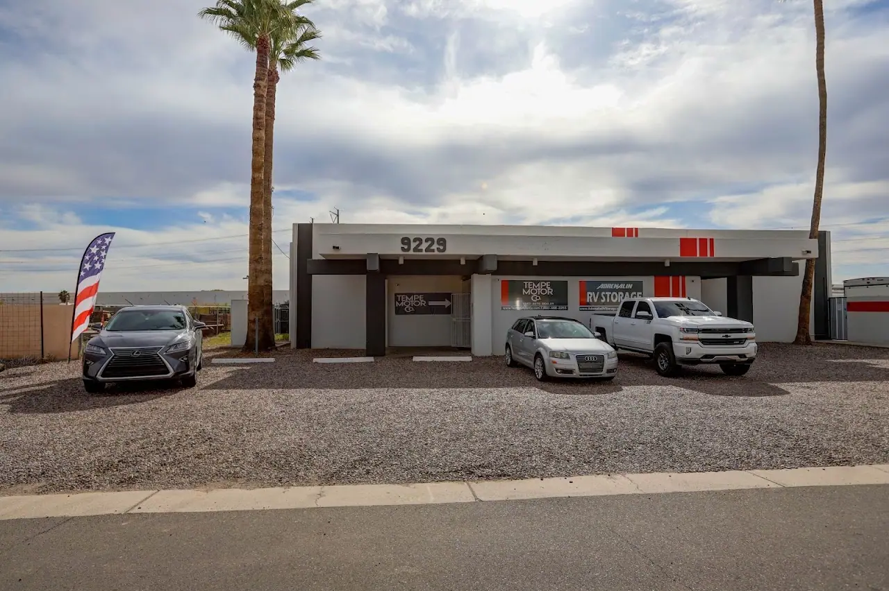Tempe Motor Co Used Cars, RV storage in Tempe