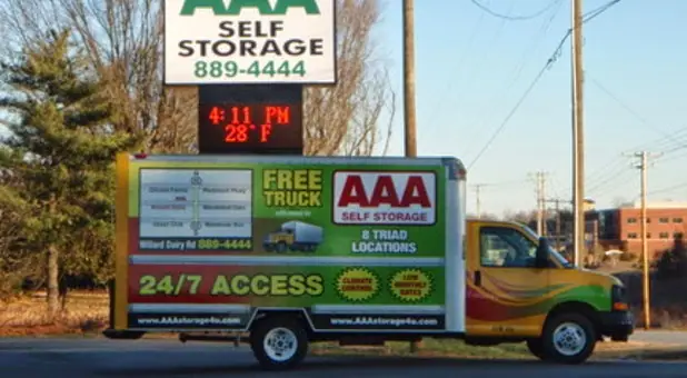 AAA Self Storage at Willard Dairy Rd, RV storage in High Point