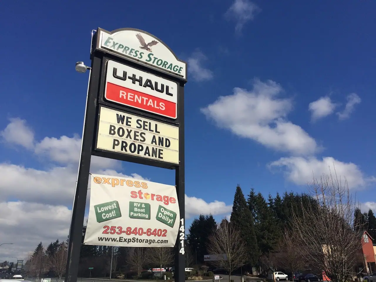 Express Storage-South Hill, RV storage in Puyallup