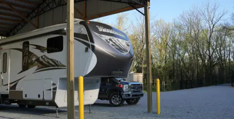 Duck River RV & Boat Storage in Hampshire, TN