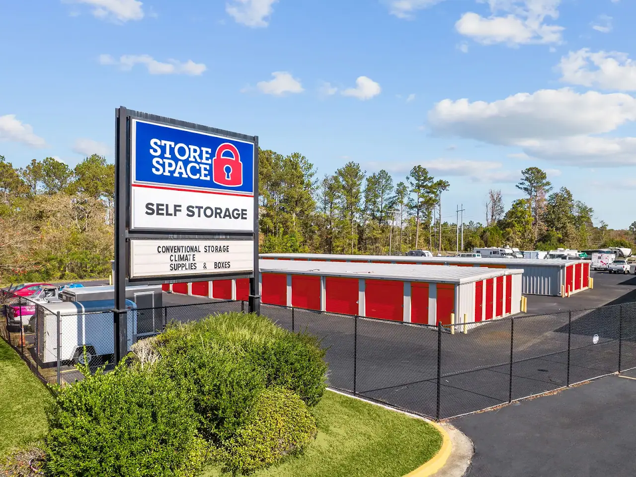 Store Space Self Storage, RV storage in Macon