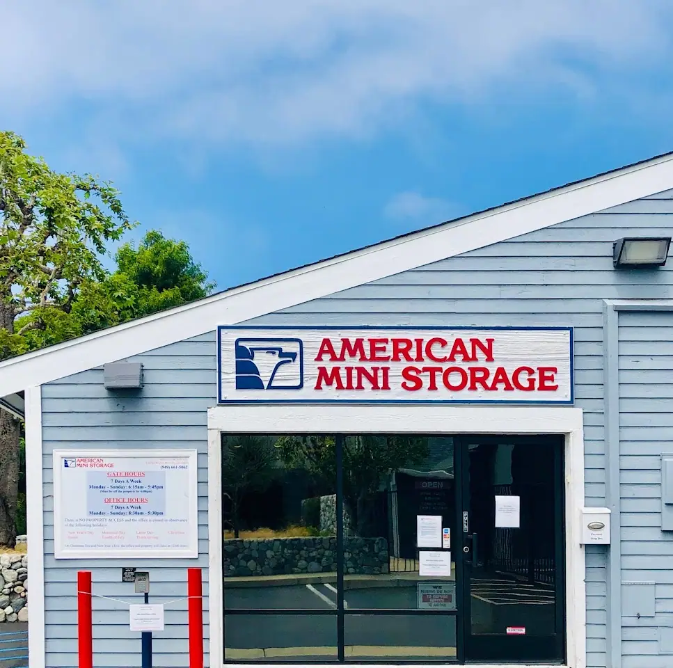American Mini Storage, RV storage in Capistrano Beach