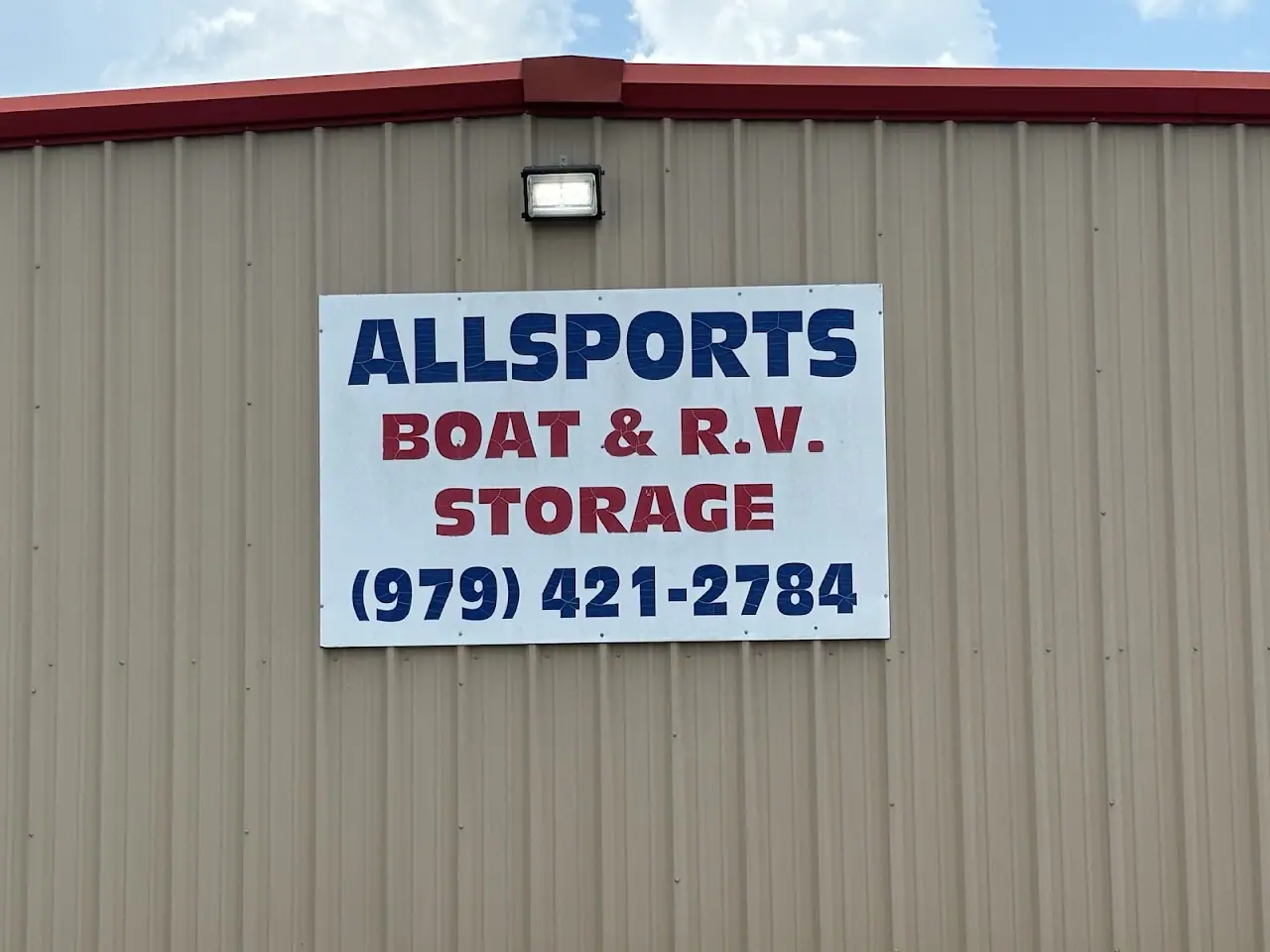 AllSports Boat & R.V. Storage, RV storage in Brenham