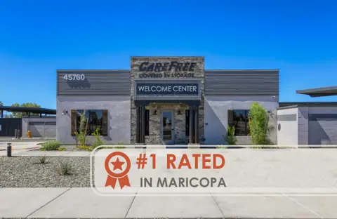 Carefree Covered RV Storage in Maricopa, AZ