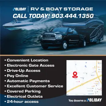 Holiday RV & Boat Storage in Whitesboro, TX