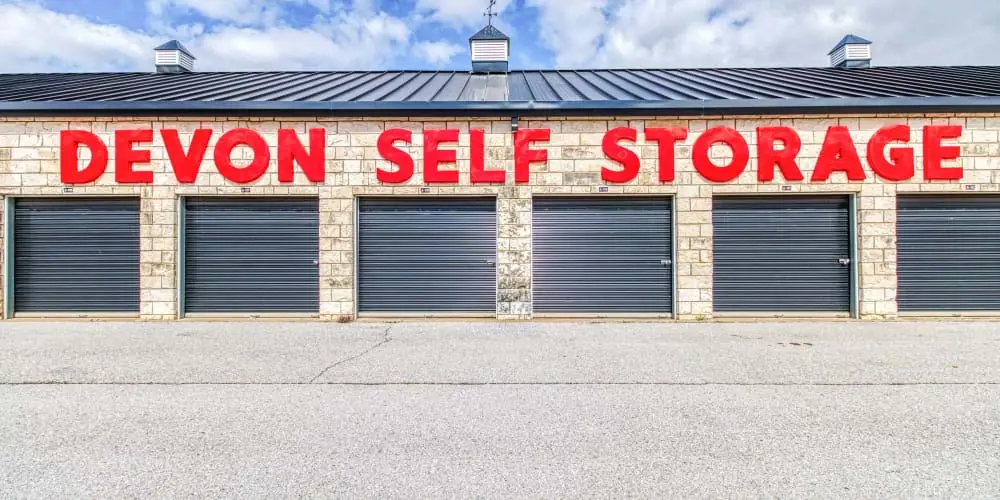 Devon Self Storage Yukon, Oklahoma, RV storage in Yukon