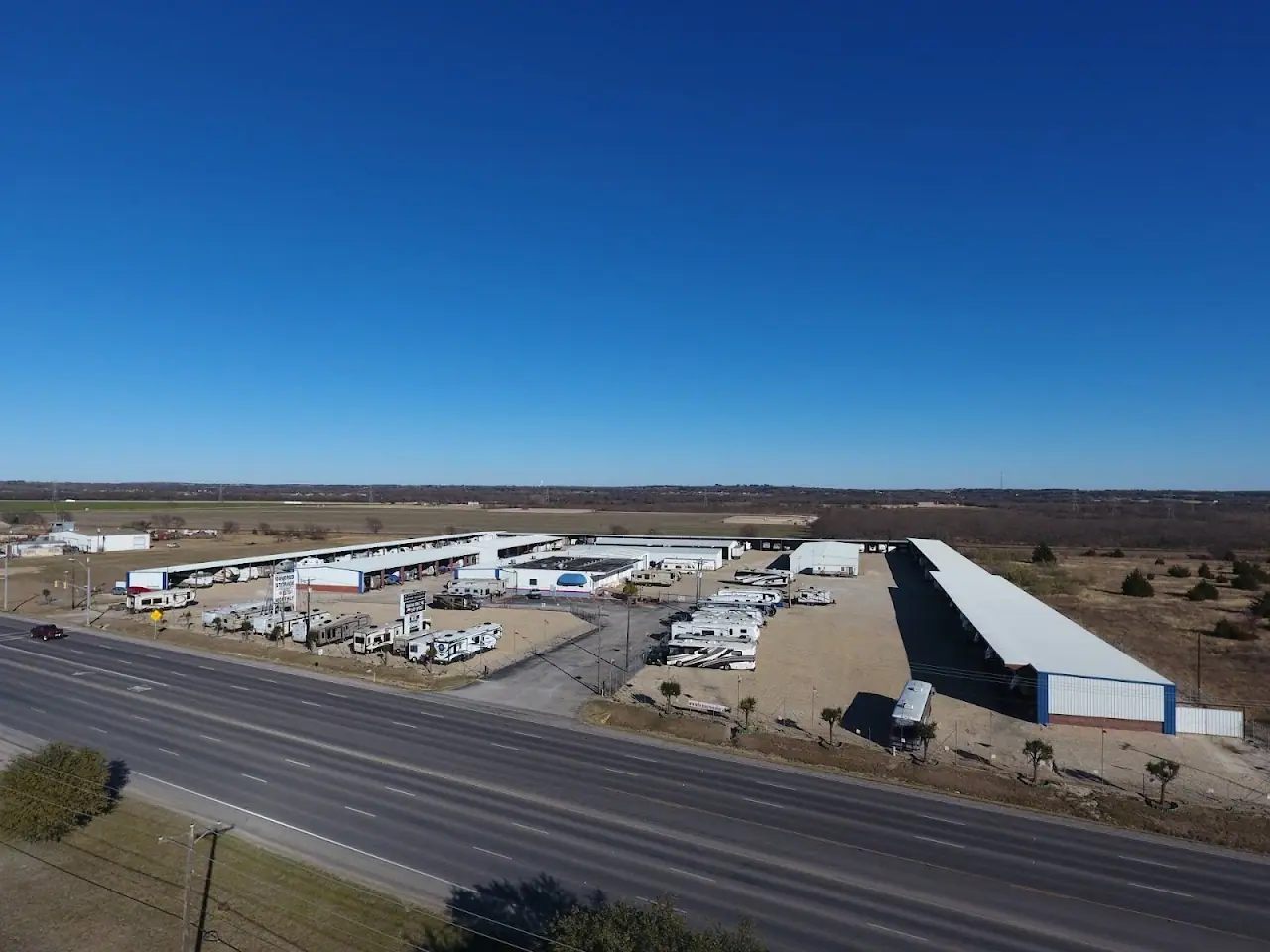 Texas RV Center, RV storage in Cleburne