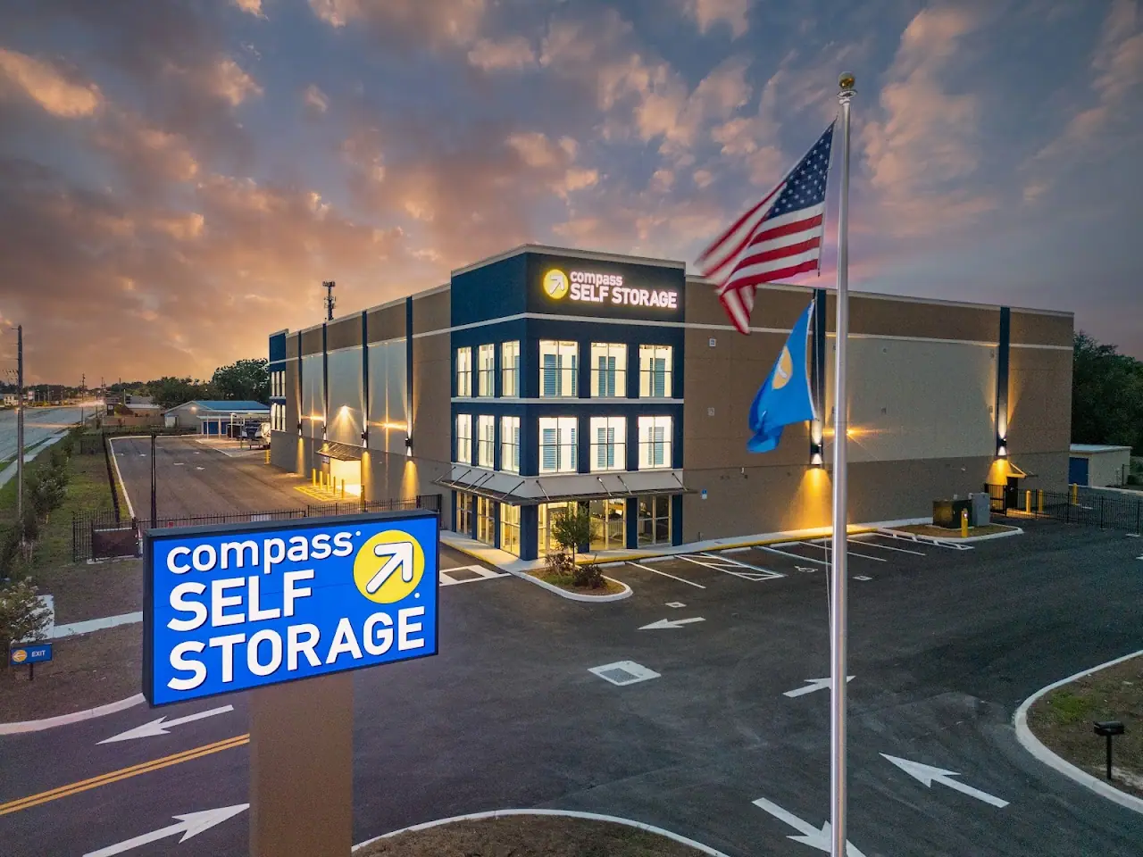 Compass Self Storage, RV storage in Eagle Lake
