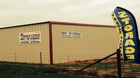 Under Cover Boat/RV Storage in Weatherford, TX